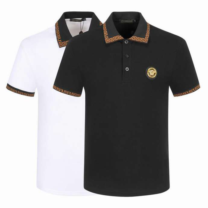Picture of Versace Polo Shirt Short _SKUVersaceM-3XL14m2601620966